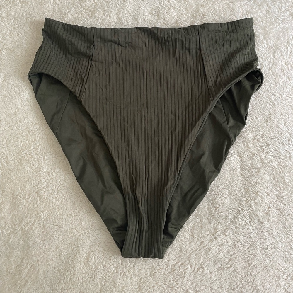 Vitamin A Sage Green Bikini Bottom